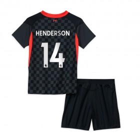 Completo Calcio Liverpool Jordan Henderson 14 Bambino Divisa Terza 2020/2021 